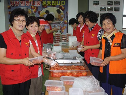 (2010.08.27)밑반찬-농업경영인연합회+청도읍여성의용소방대
