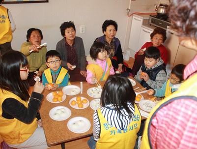 (2010.12.05)청도군가족봉사단-청도읍 운산리 경로당