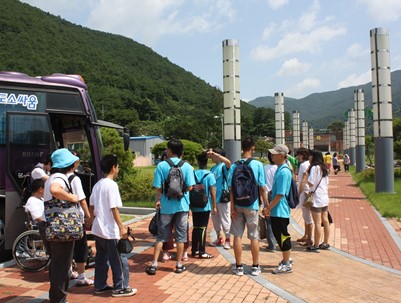 (2011.07.29)장애인 학생 버스 차량봉사