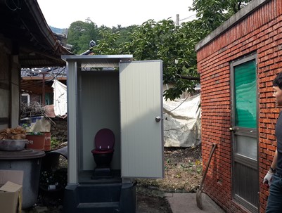 (2014.06.16)청도군 덕암1리 간이 화장실 설치