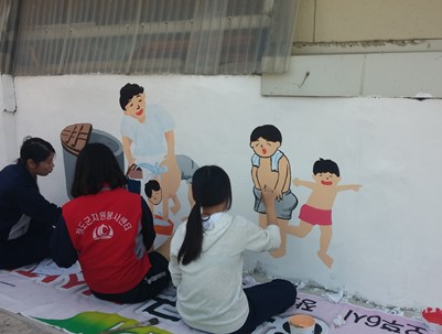 (2015.10.16)청도고 청도시장 벽화그리기