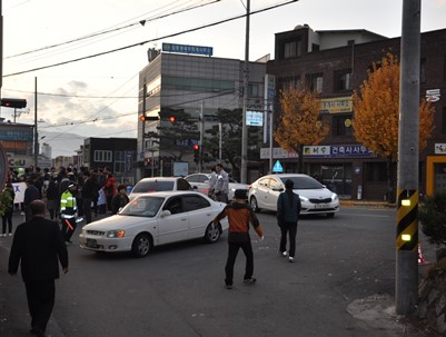 (2015.11.12)수능 시험장 교통봉사