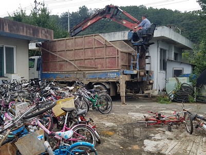 (2020.09.17)자전거 고철모으기 기부