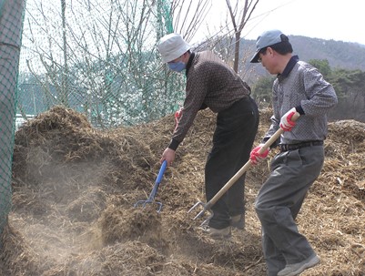 (2009.03.21)동대구세무소 각북면 덕산리 농촌일손돕기 봉사활동