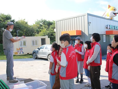 (2025.09.27)청도군 유기동물 보호센터 '돌봄 봉사 활동' - 온기나눔 가족봉사단